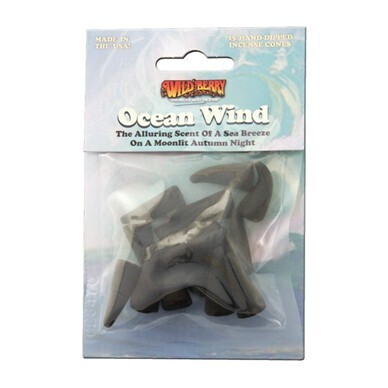 Ocean Wind Wild Berry Incense Cones