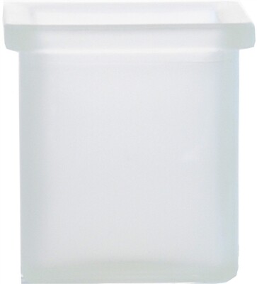 Frosted Square Votive Holder