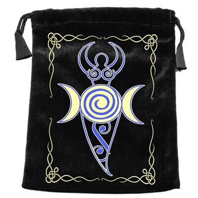 Triple Moon Goddess Tarot Card Bag