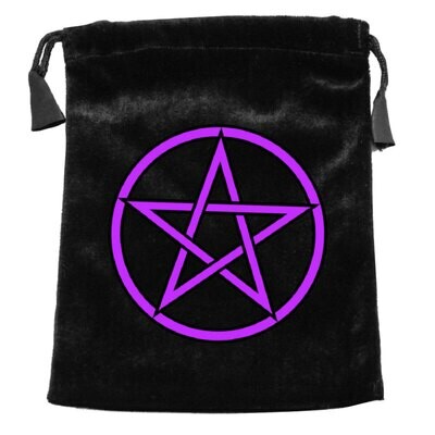 Pentacle Tarot Card Bag