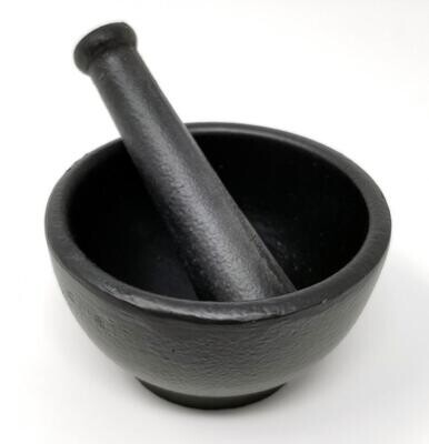 3&quot; Cast Iron Cauldron w/ Pestle