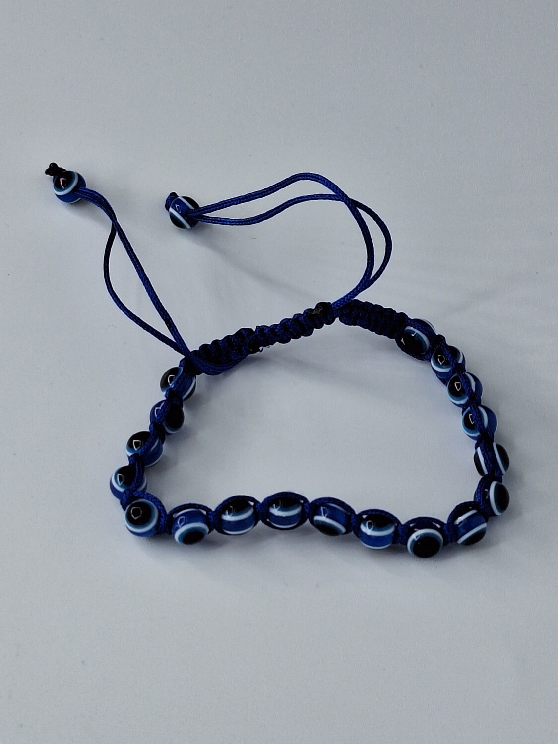 Evil Eye Beaded Friendship Bracelet, Variant: ROYAL BLUE