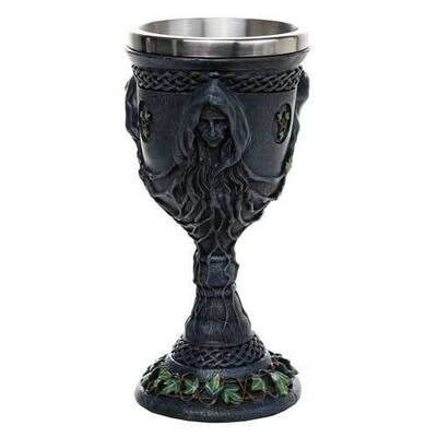 8&quot; Mother Maiden Crone Goblet