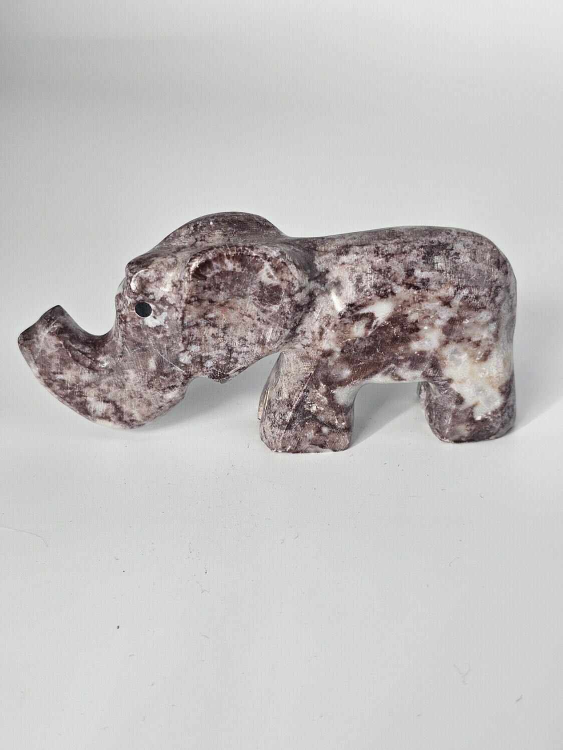 Red Zebra Jasper Elephant