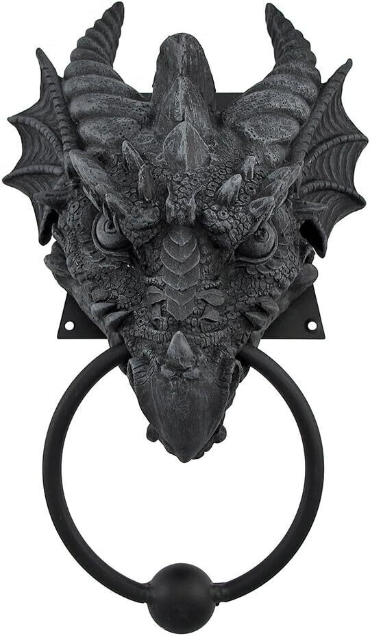 9 1/2&quot; Dragon Door Knocker