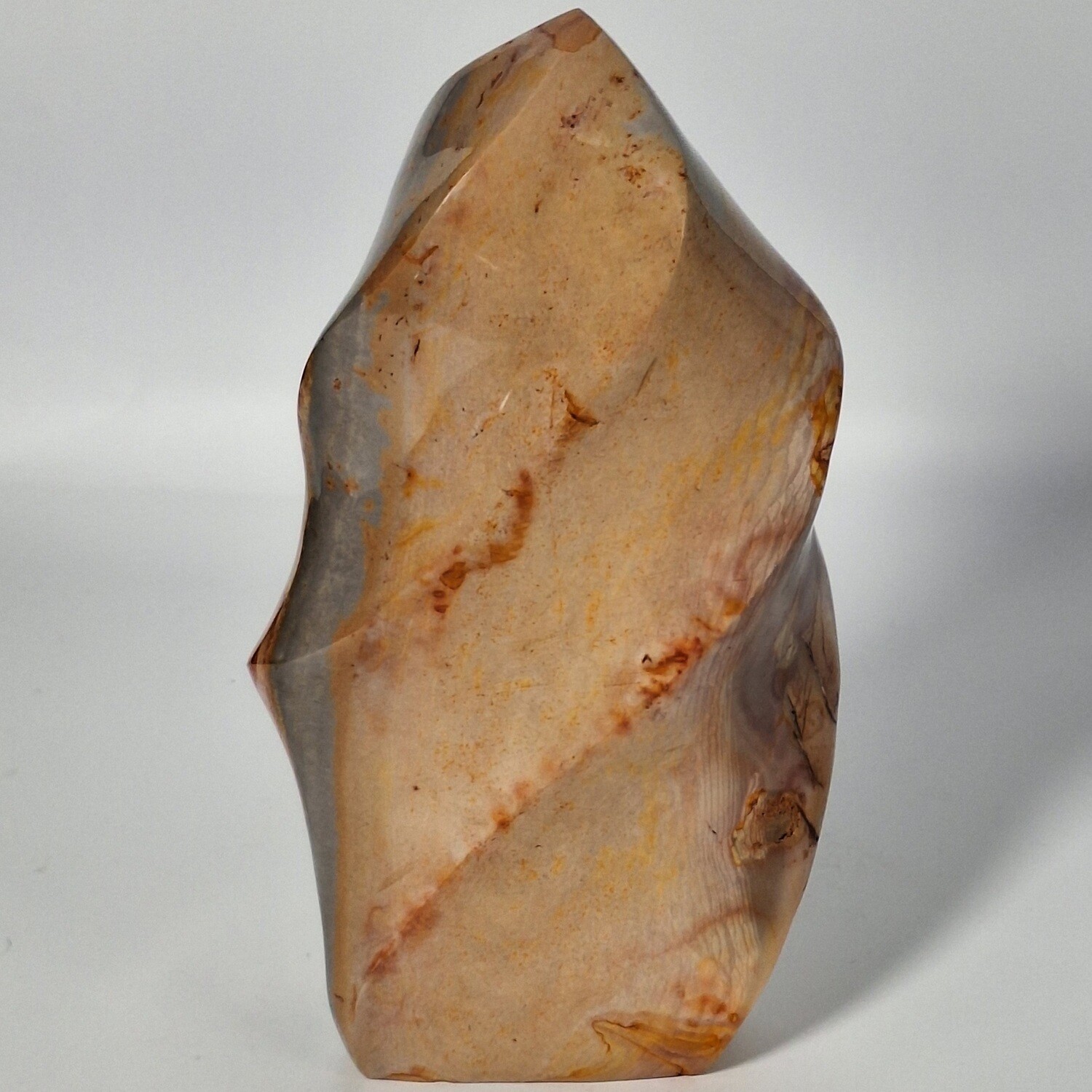 Polychrome Jasper Flame 7&quot;