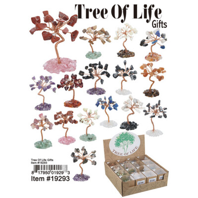 Tree Of Life Various Gemstone Mini Trees