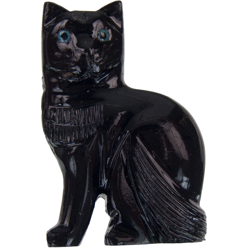 1.5&quot; Black Onyx Cat