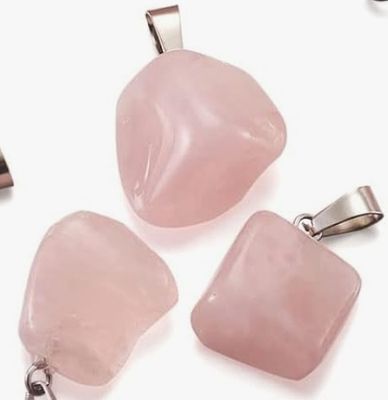 Rose Quartz Tumble Pendant