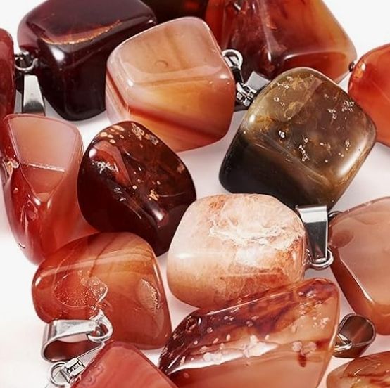 Carnelian Tumble Pendant