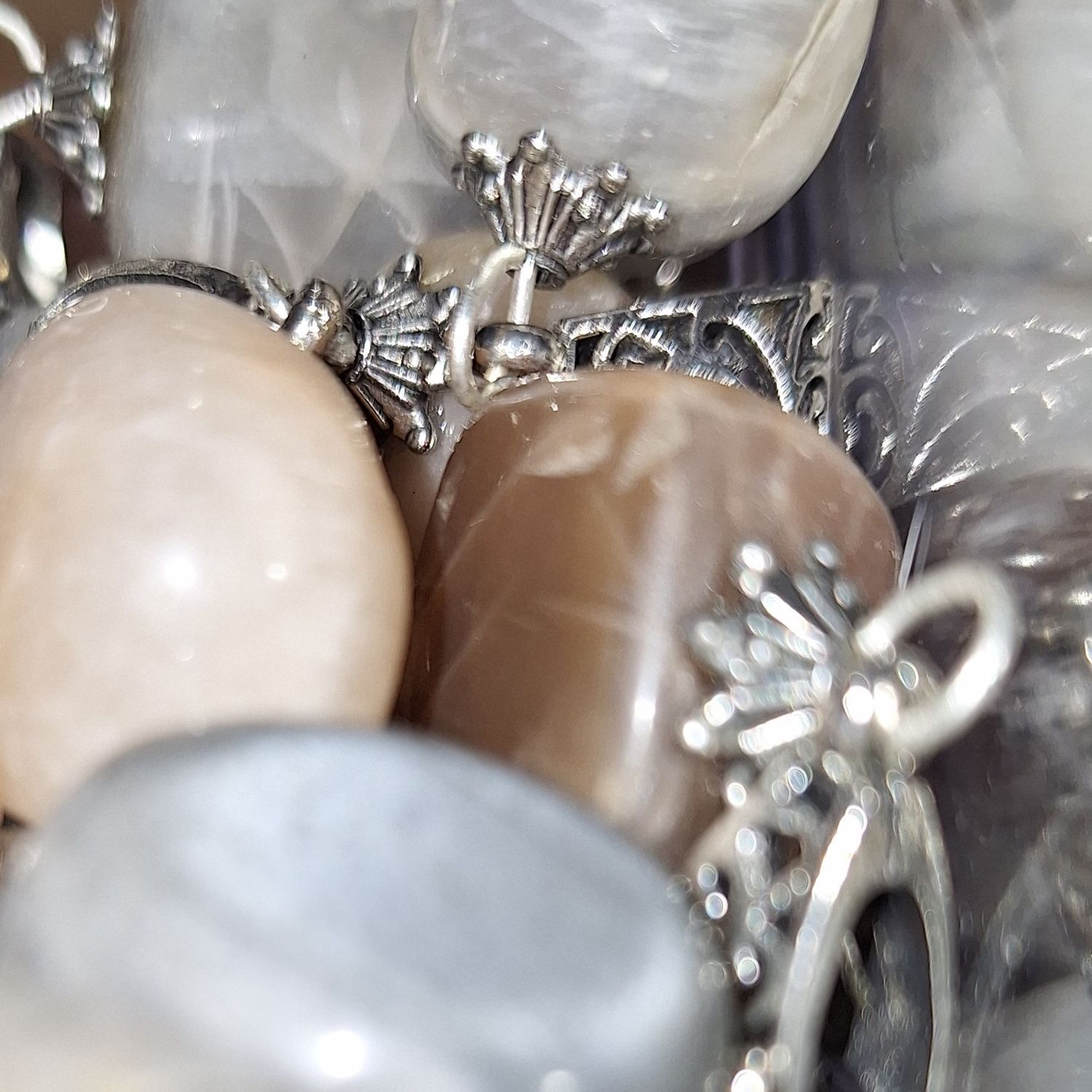 Moonstone Tumble Pendant