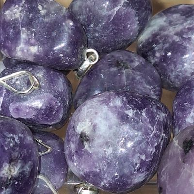 Lepidolite Tumble Pendant