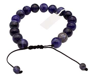 10mm Sodalite Slide Bracelet
