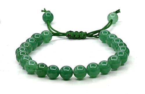 10mm Green Aventurine Slide Bracelet