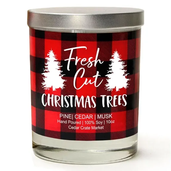 Fresh Cut Christmas Trees Soy Candle