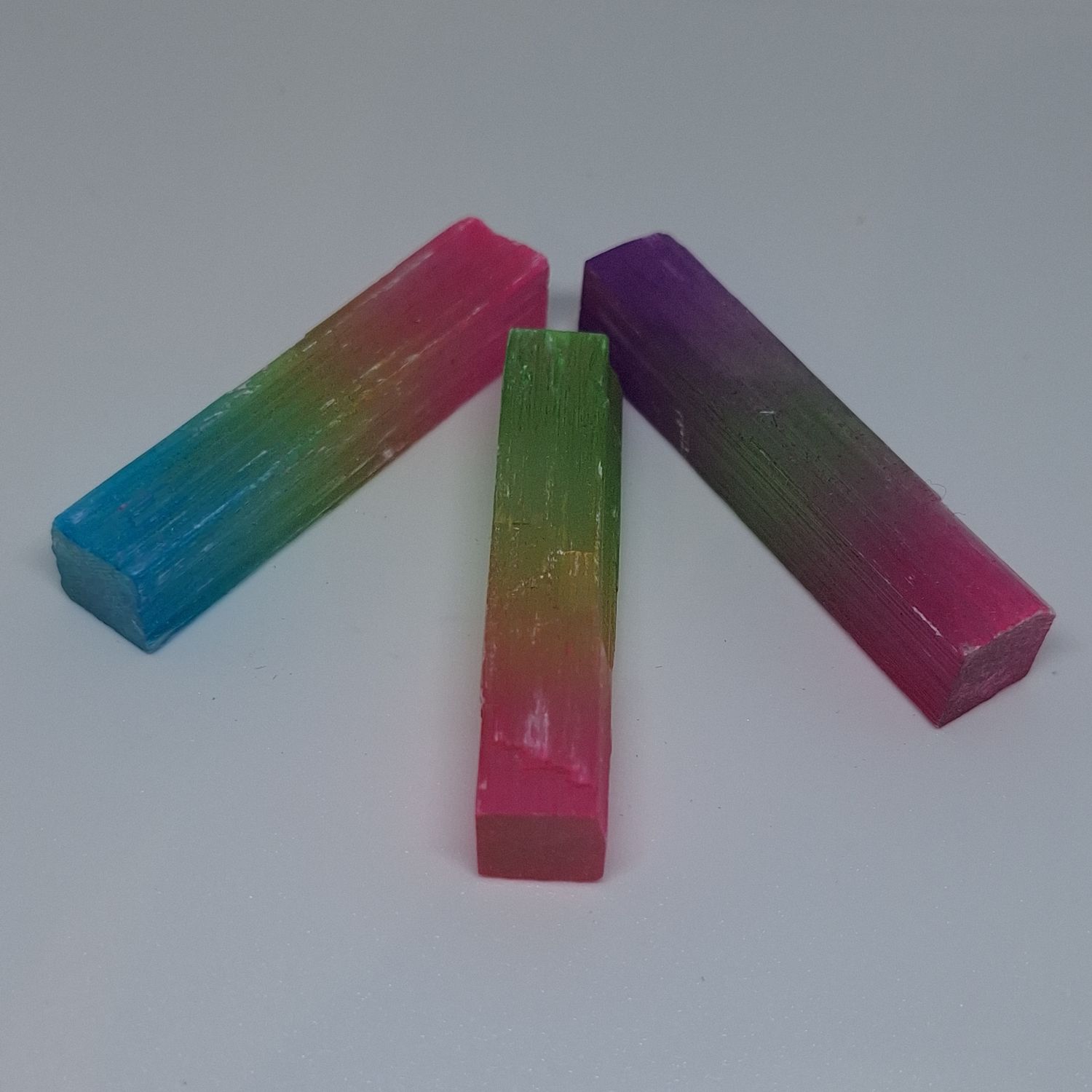 2.5&quot; Rainbow Colored Selenite Stick