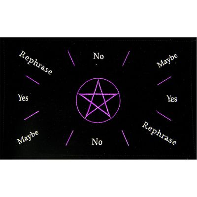 Pendulum Mat Pentacle w/Colors