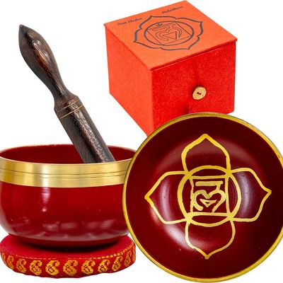 Mini Chakra Singing Bowl Red - Root