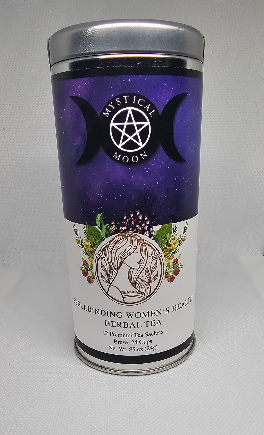 Spellbinding Women&#39;s Health Herbal Tea In Tin (12 ct)