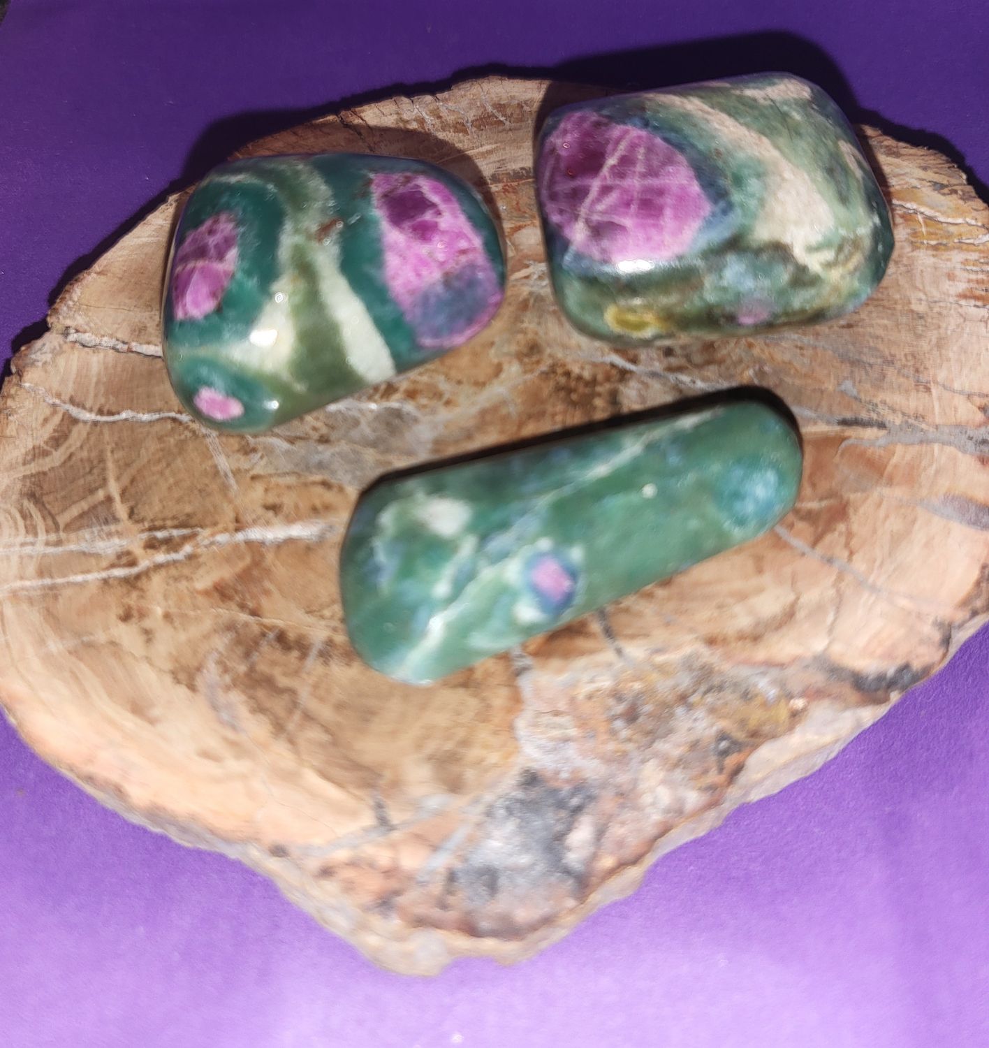Ruby Fuchsite Tumble