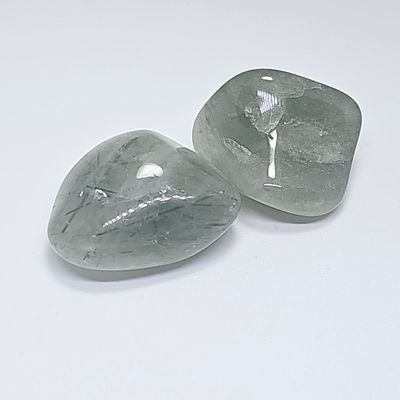 Green Rutilated Quartz Tumble