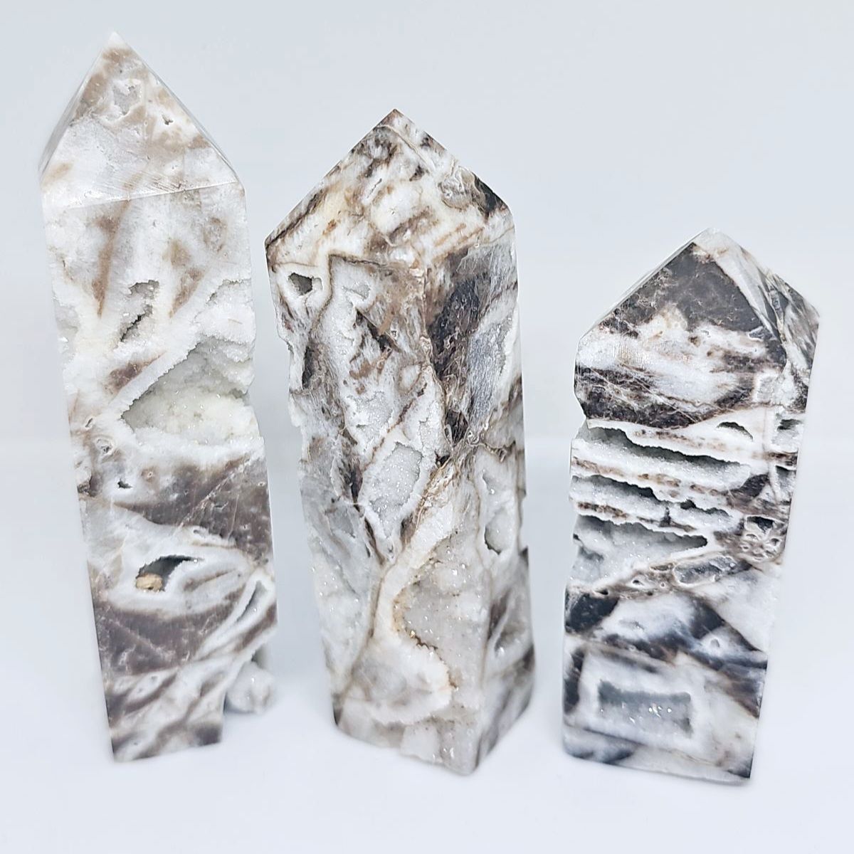 2.5&quot;- 4&quot; Sphalerite Druzy Tower