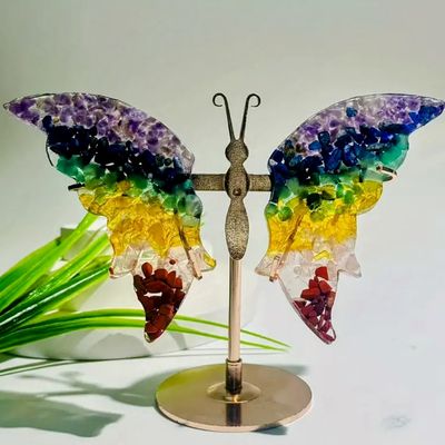 Colorful Resin Butterfly
