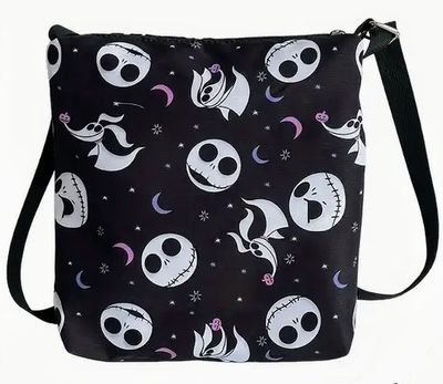 9&quot; N.B.C. Jack &amp; Zero Lined Canvas Shoulder Bag