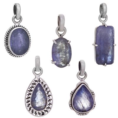 Sterling Tanzanite Pendant