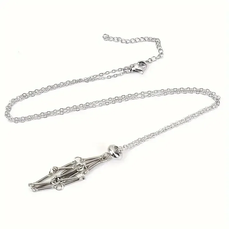 Gemstone Cage w/ Chain