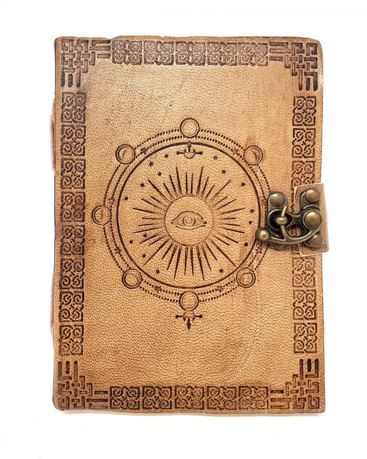 Moon Phase Leather Journal
