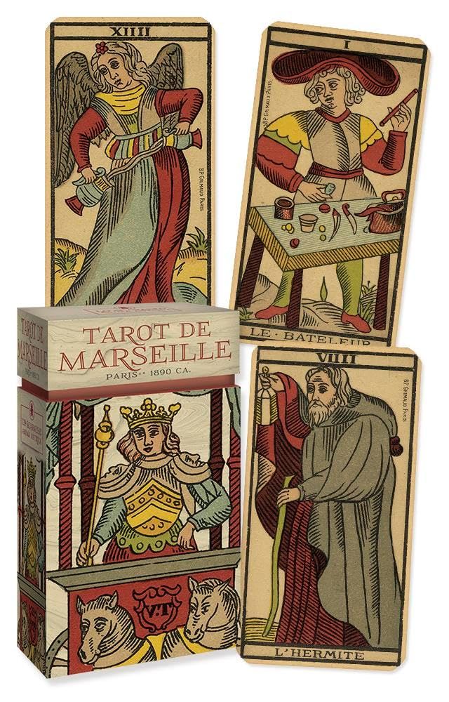 Tarot De Marseille: Paris 1890 CA.