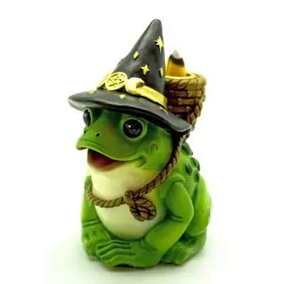 Mystical Frog Back Flow Burner