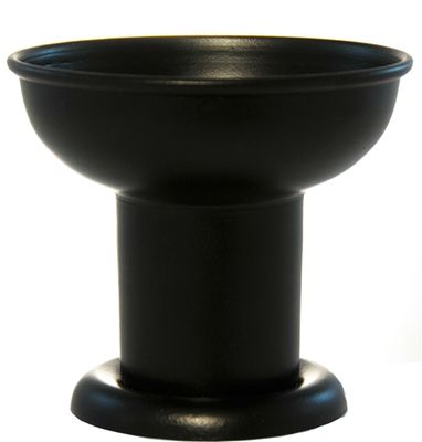Black Metal Pillar Candle Holder