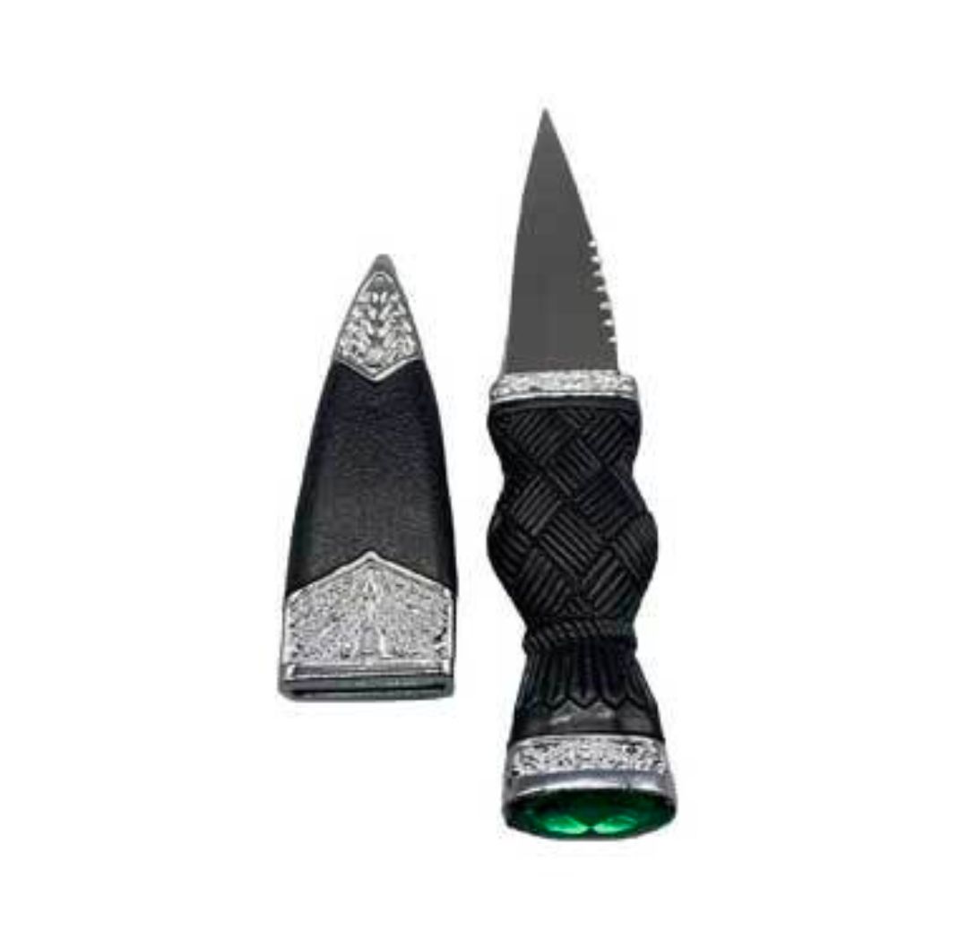 7 1/4" Green Scottish Dirk