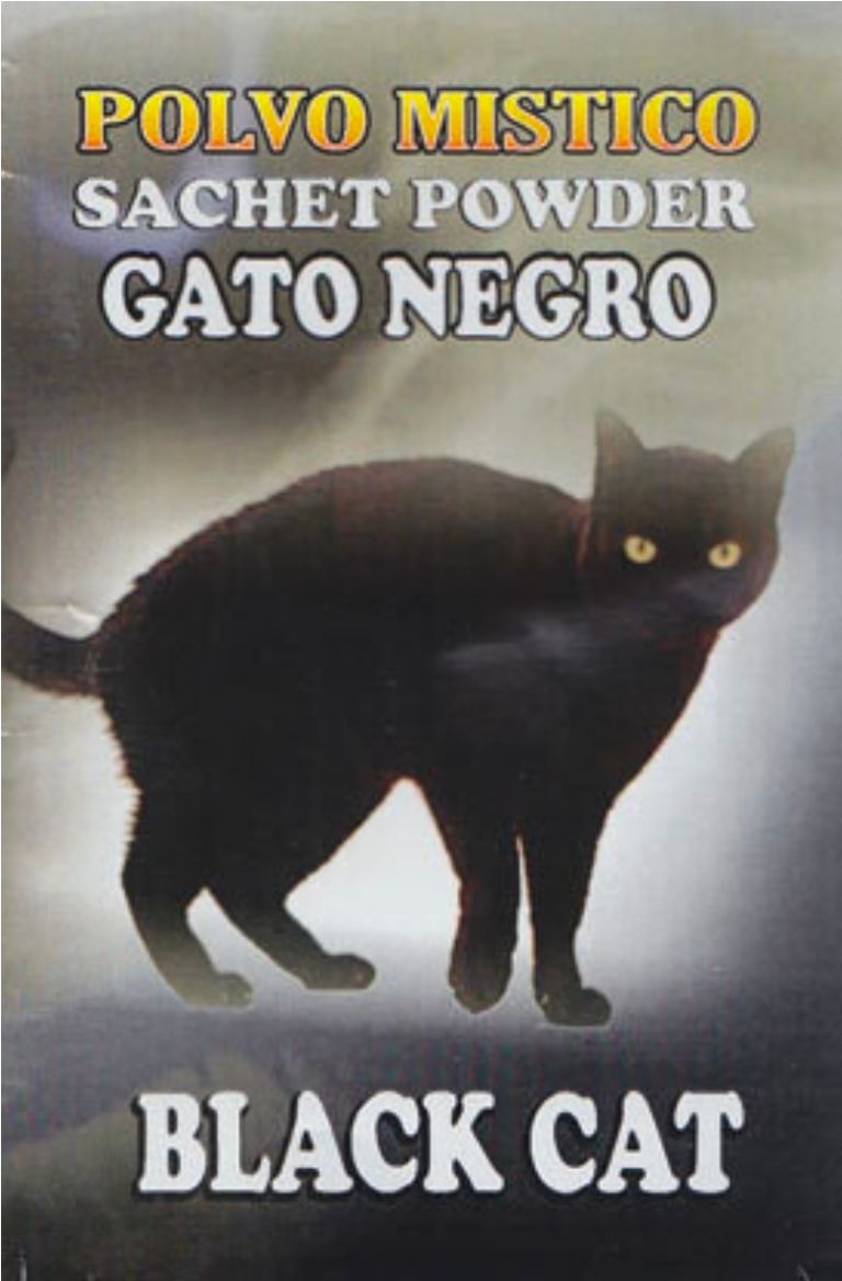 Black Cat Sachet Powder