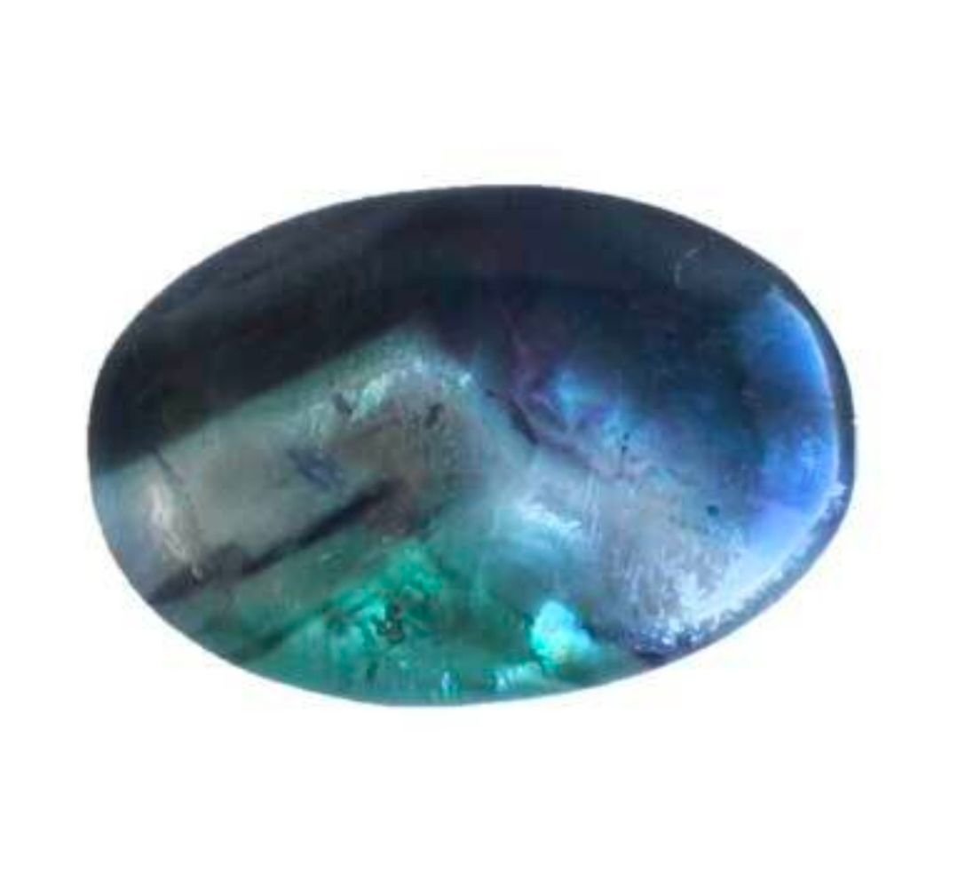 1.5" Fluorite Palm Stone