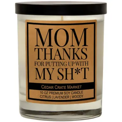 Mom, Thanks For Putting Up With My Sh*t (soy)