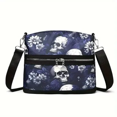 Skull &amp; Roses Crossbody Purses
