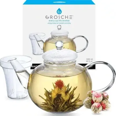Glass Infuser Teapot (42 fl. oz)