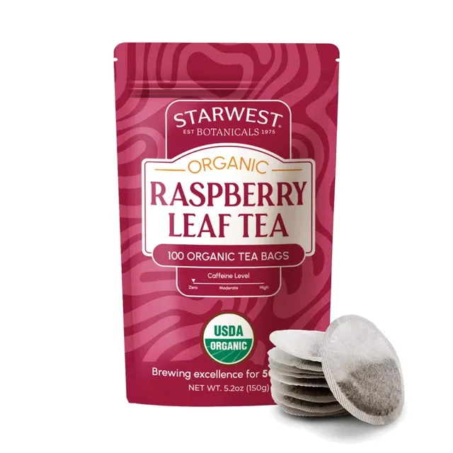 Raspberry Leaf Organic Tea Bags (20 ct)
