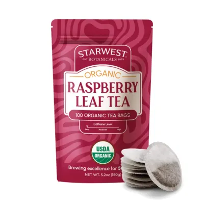 Raspberry Leaf Organic Tea Bags (20 ct)