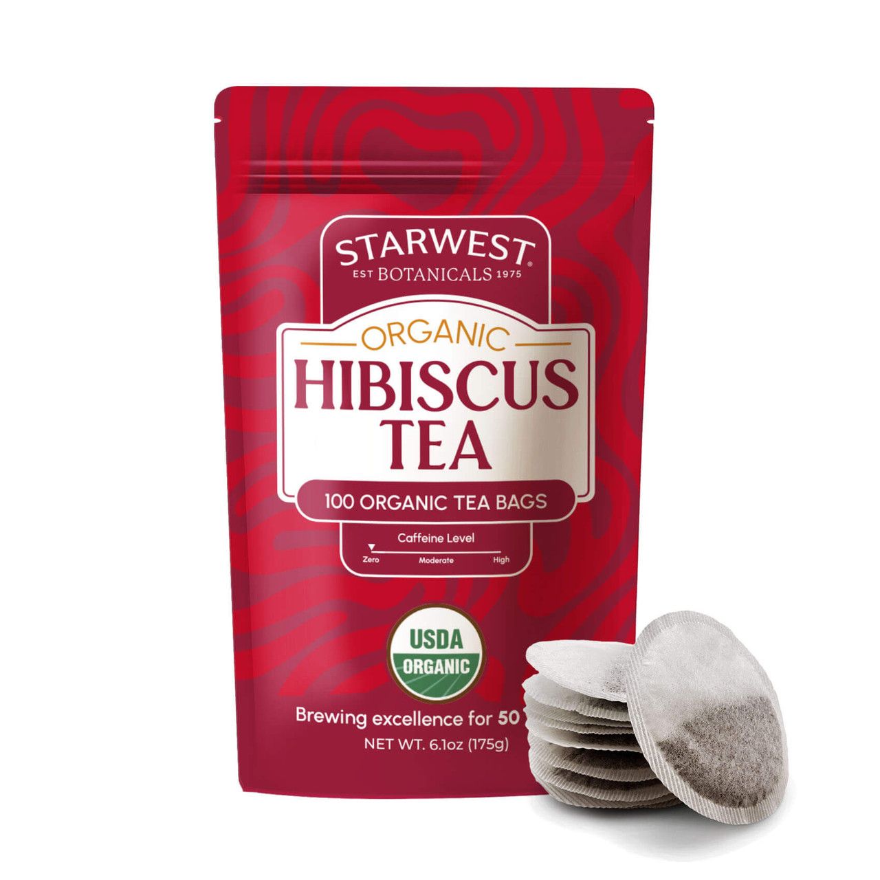 Hibiscus Organic Tea Bags (20pk)
