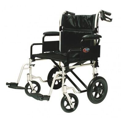 Rental Travel Deluxe Wheelchair Heavy Duty 24"