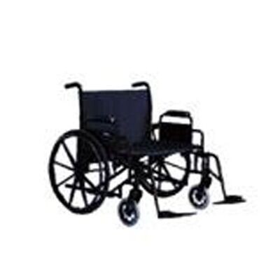 Rental Wheelchair 24" Wide w/ Footrest