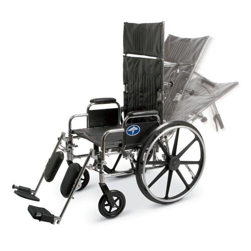 Rental Wheelchair Reclining 22" With Leg Rest