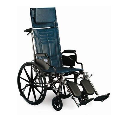 Rental Wheelchair Reclining 20" With Leg Rest