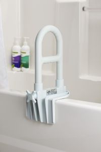 Medline Deluxe Bathtub Grab Bars with Microban
