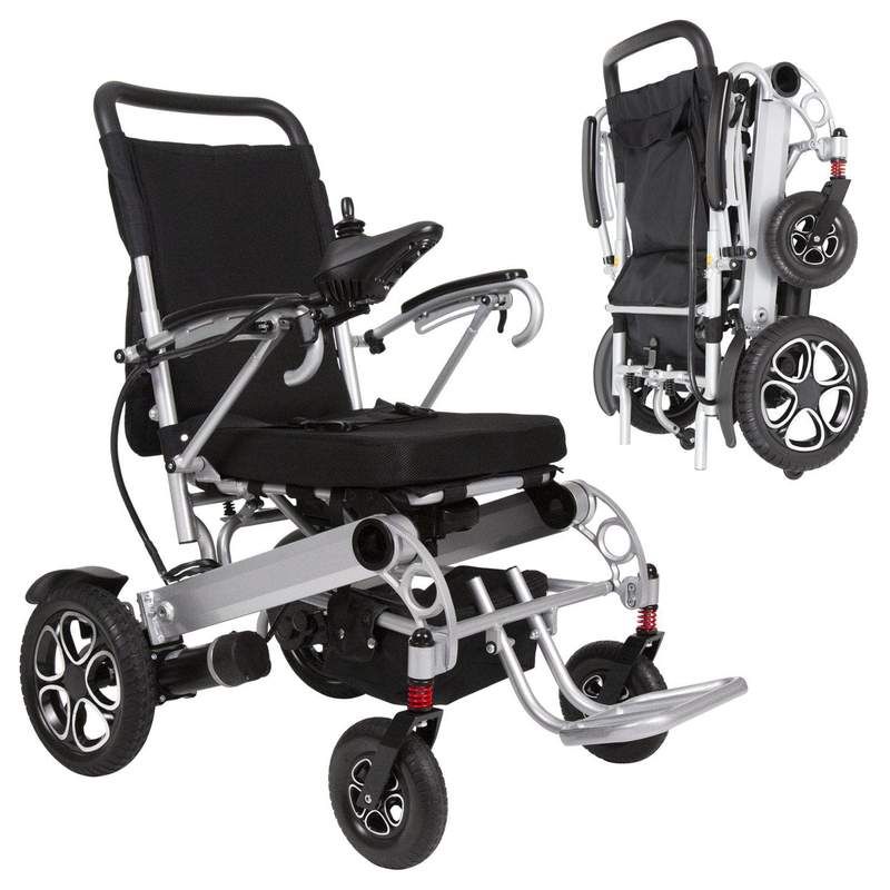 Power Wheelchair - Foldable Long Range Transport Aid