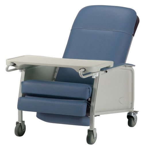 Invacare Traditional Three-Position Recliner, Blueridge